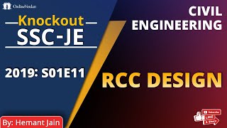 S01E11: KnockOut SSC JE | Civil Engineering | RCC Design  | Most Important Questions @OnlineVerdan