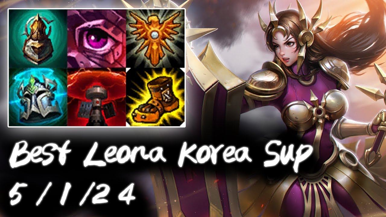 Best Leona Korea Support vs Taric | Korea High Elo Replays