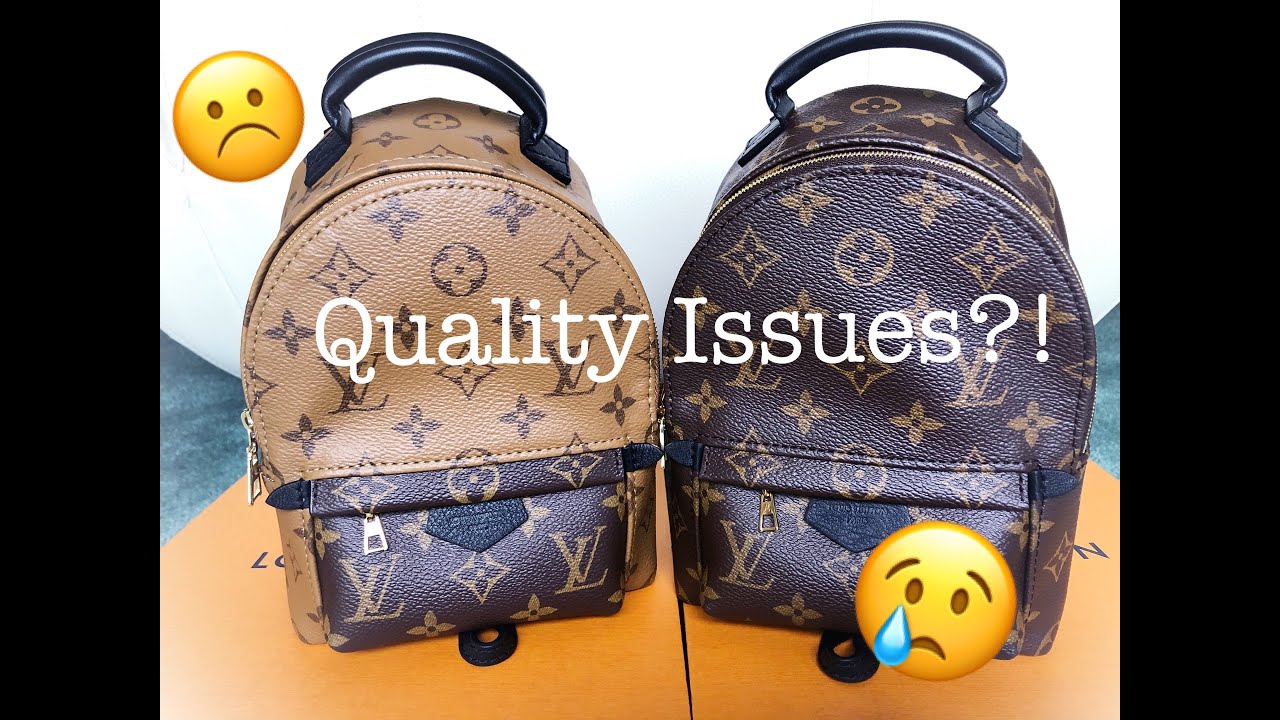 How To Spot Fake Louis Vuitton Palm Springs Backpacks