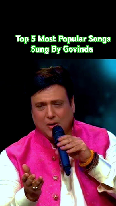 Top 5 Most Popular Songs Sung By Govinda | Gore Gore | Meri Pant Bhi | Aja Na #top #gobinda #shorts