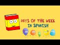 🇪🇸 Spanish days of the week children