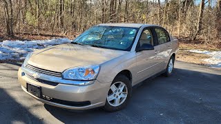 Career Overview 2005 Chevrolet Malibu LS V6 POV Test Drive/Review