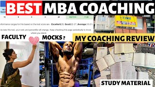 BEST MBA COACHING | TIME COACHING REVIEW | FREE ONLINE COACHING FOR CAT EXAM | FREE STUDY MATERIAL