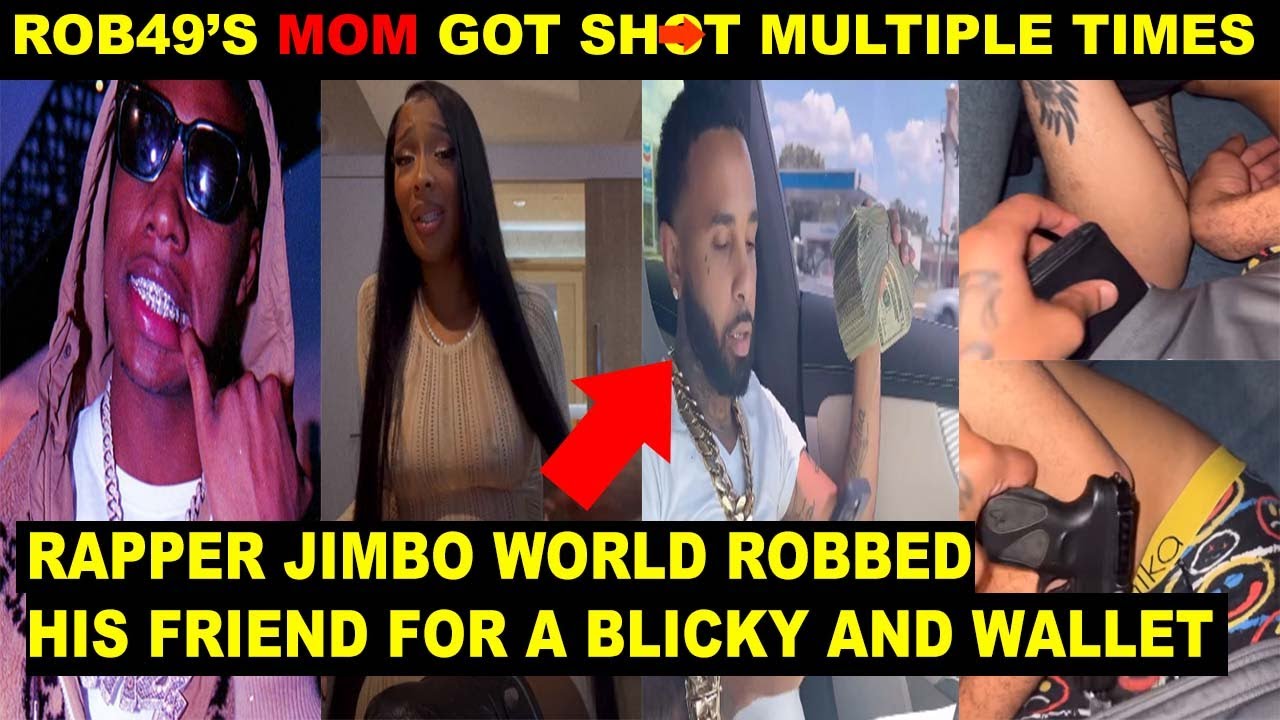 Rob49 Rapper Sisters Rapper ROB49's MOM got SH0T multiple TIMES + JIMBO WORLD R0BBED his ...