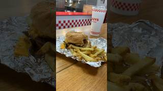 Five Guys With My Family ?❤️ fypシ fiveguys burger manchester oldham food familyvlog junk
