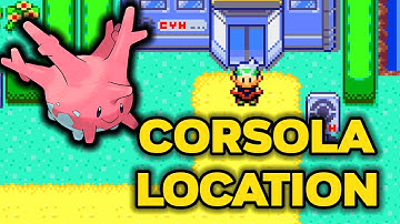 How to Catch Corsola in Pokemon Emerald!