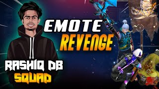 EMOTE REVENGE 4V4 😈 വേറെ ലെവൽ കളി 😱🔥 TEAM RASHIQ DB