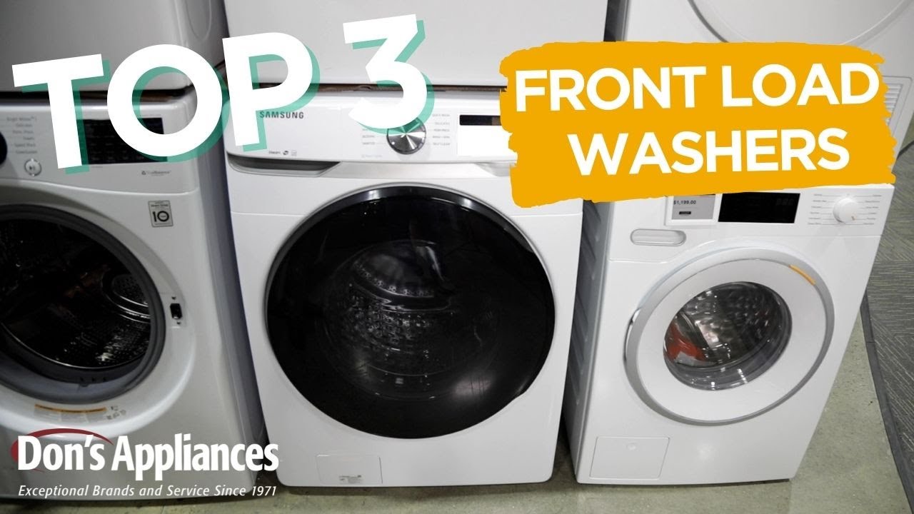 Top Rated Front Load Washers Washer Review YouTube