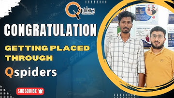 SUCCESS STORY OF SOFTWARE ENGINEER | QSpiders/Jspiders | Chromepet Chennai