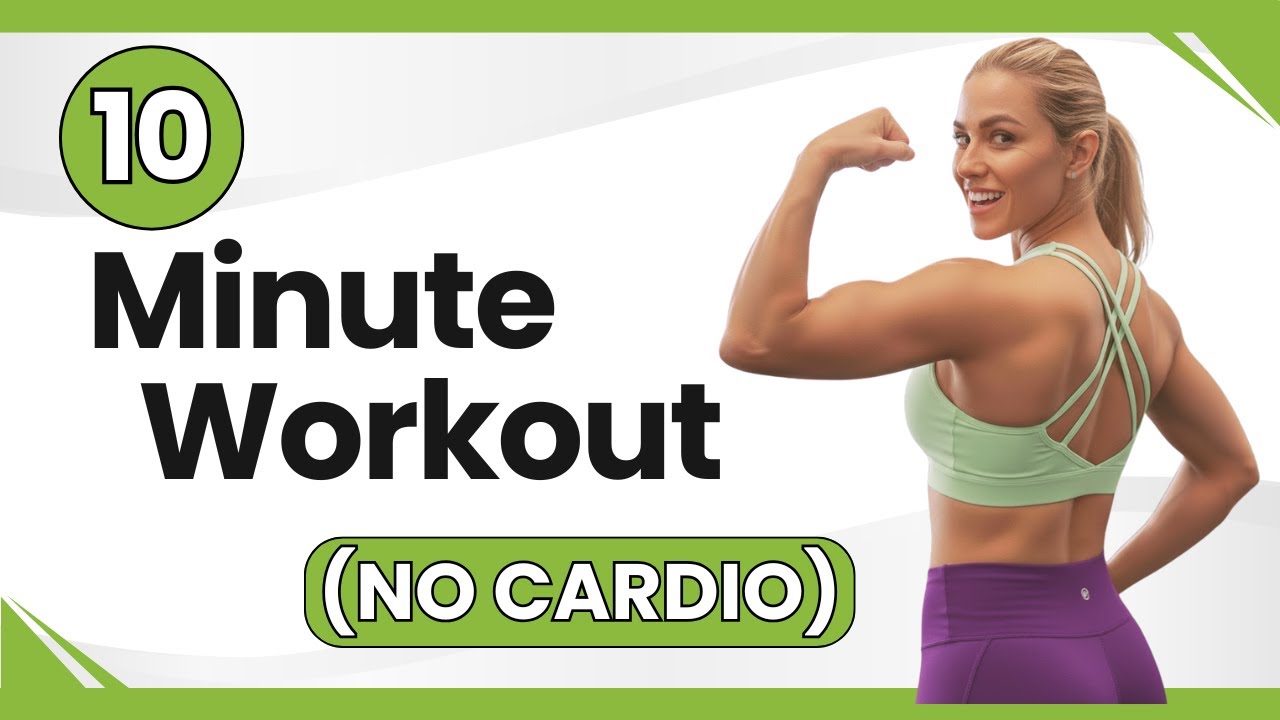 10 Minute Full Body Home Workout for Fat Loss (No Equipment) - YouTube