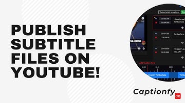 How to upload subtitles from Captionfy into your Youtube video! [Youtube community captions]
