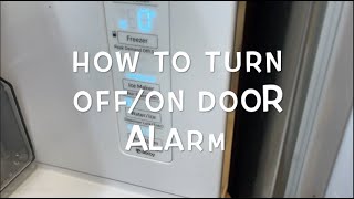 Samsung Fridge: How to Turn OFF/ON Door Alarm screenshot 5