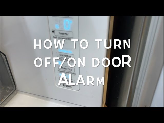 How To Log When A Freezer's Door Is Left Open And Trigger An Alarm?