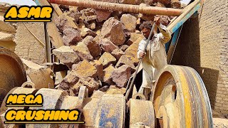 👹☠️Super GIANT Rock Crusher in Action|Satisfying Stone Crushing|Rock Crushing at Another Level