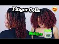 I TRIED FINGER COILS ON MY TYPE 4 NATURAL HAIR USING WETLINE XTREME GEL