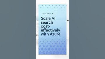 Scale AI search cost-effectively with Azure