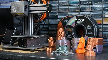 3D printing live stream on the Snapmaker with relaxing music