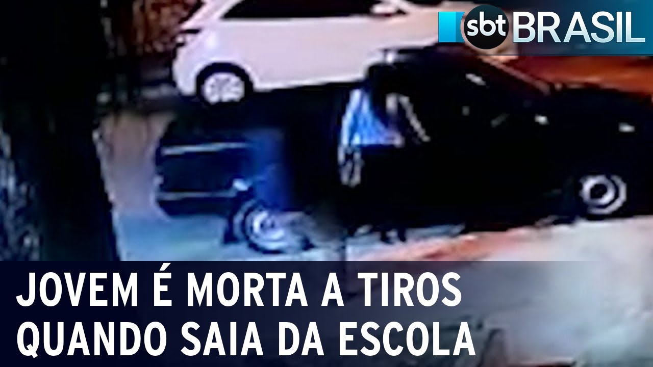 Jovem de 19 anos é morta a tiros quando saía da escola no interior de SP | SBT Brasil (20/05/22)