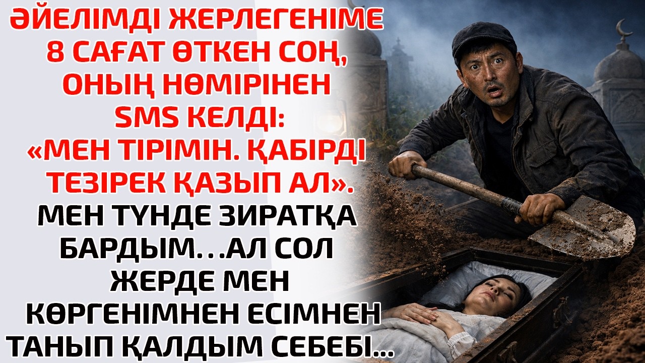 ӘЙЕЛІМДІ ЖЕРЛЕГЕНІМЕ 8 САҒАТ ӨТКЕН СОҢ, ОНЫҢ НӨМІРІНЕН SMS КЕЛДІ:«МЕН ТІРІМІН. ТАБЫТТЫ ТЕЗІРЕК