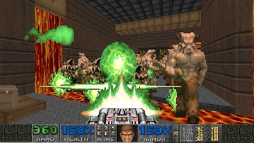 Doom II Death in Excess - Map 7 UV-MAX [TAS] in 6:32