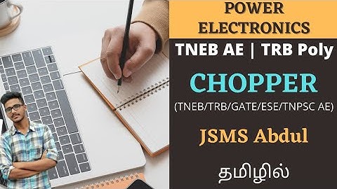 Lec 12 | Problems on Converters  | Power Electronics | JSMS Abdul