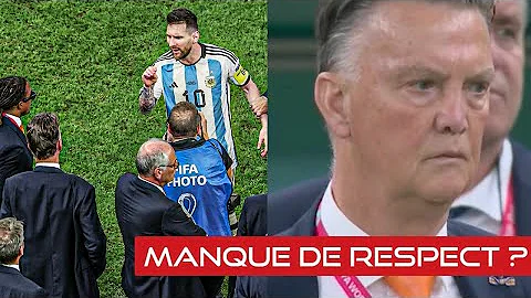 Que s'est-il pass entre Messi et Van Gaal ?