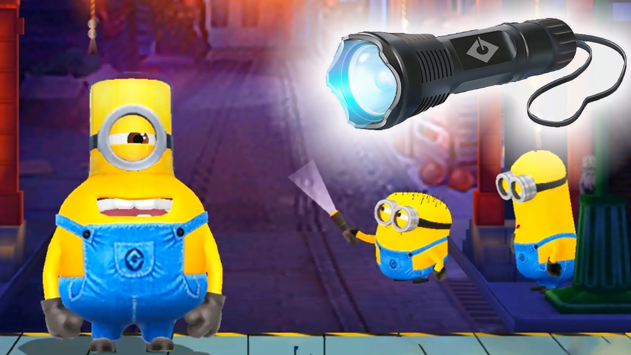 Jelly Jar Minion Collecting Flashlights In Rise of minions Part 3