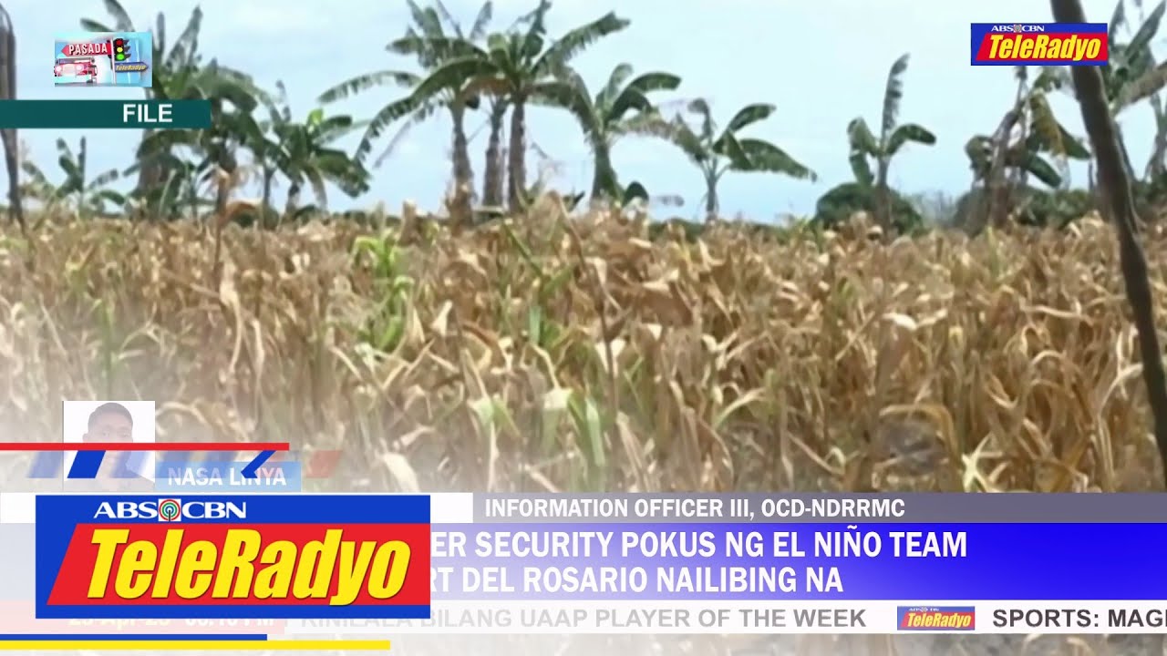 Anong mga lalawigan sa PH ang maaaring maapektuhan ng El Nino? Pasada