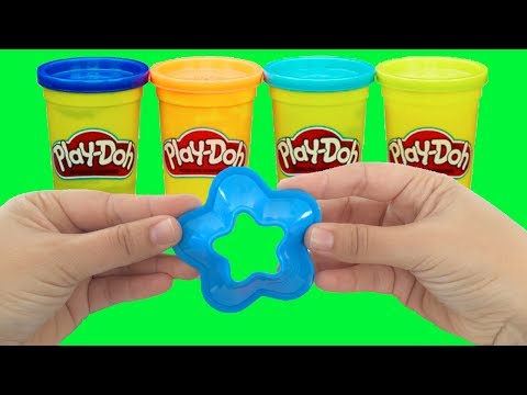 Ngā āhua me ngā tae! Fun with Play-doh Shapes and Colours!