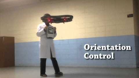 Vision Guidance Filming Drone flight demo using AR.drone and NyAR