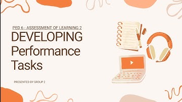 Developing Performance Task - Group 2