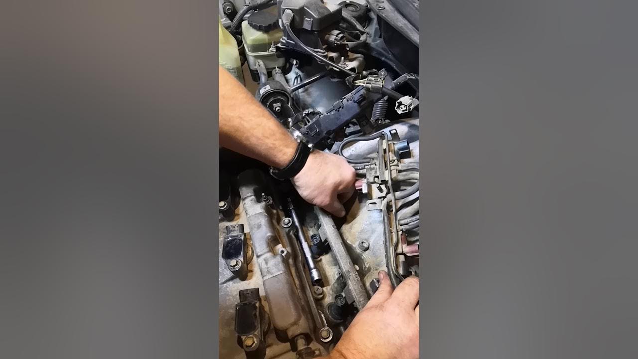 How to replace knock sensor Lexus RX 300 - YouTube
