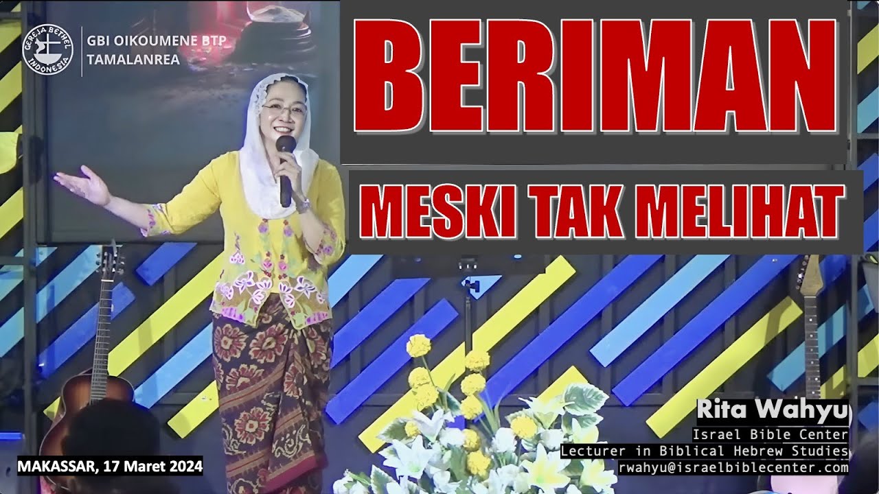 BERIMAN MESKI TAK MELIHAT