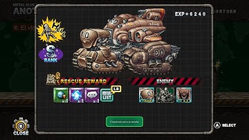 METAL SLUG ATTACK RELOAD INDEPENDANT ARMY ANOTHER STORY lll MISSION HELL DIFFICULT S RANK.