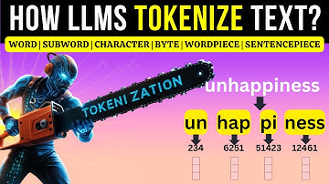 How Do LLMs TOKENIZE Text? | WordPiece, SentencePiece & Subword Explained!