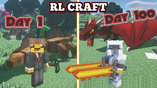 I Spent 100 Days in Minecraft RL CRAFT... by Waffles 517,195 views 2 years ago 45 minutes