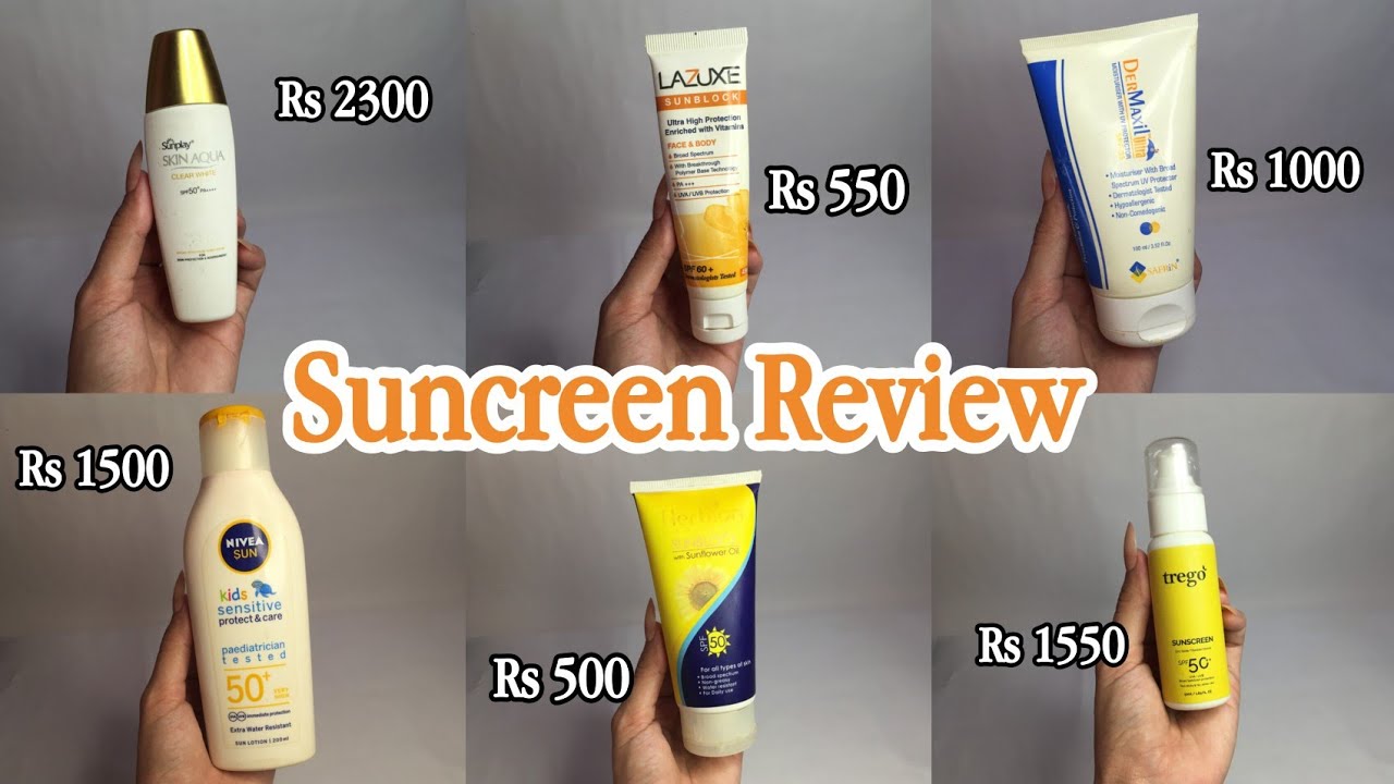 Which Sunscreen Is Actually Worth Your Money? | No White Cast? For Oily? Hydrating?