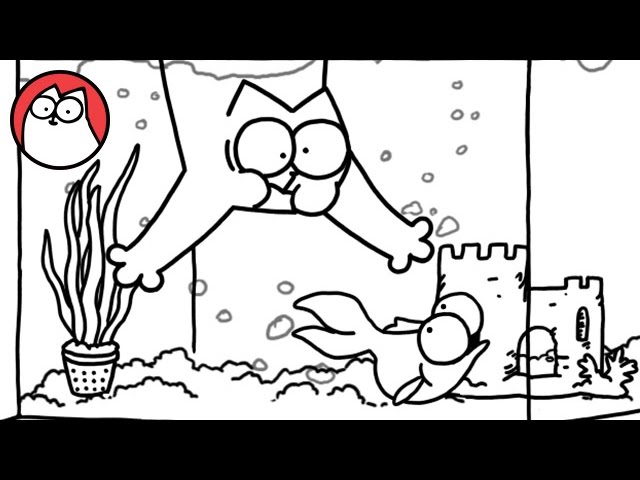 Simon's Cat - Fish Tank - Past Simple