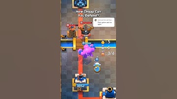 Can Elixir Golem+Ice Spirit Defend This!🤔 #clashroyale #nivetadhingramusic
