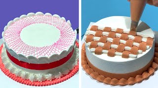 How to Make Cake Decorating Like a Pro | Most Satisfying Colorful Chocolate Recipes Compilation