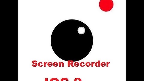 IOS 9 Screen Recorder iPhone,iPod,iPad EASYEST WAY