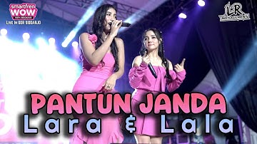 PANTUN JANDA - LARA SILVY & LALA WIDI (SMARTFREN WOW) Live In GOR Sidoarjo