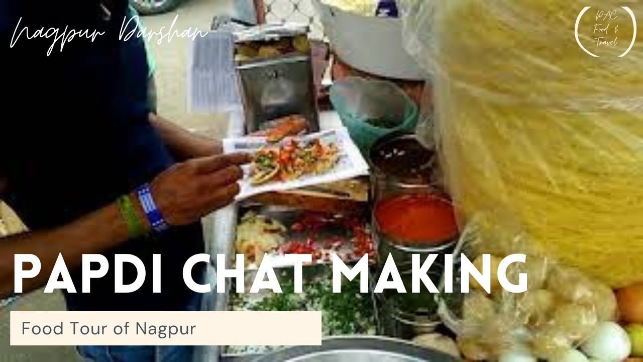 Papdi Chat Making in Nandanvan Nagpur | Street Food in Nagpur | Best Taste - YouTube
