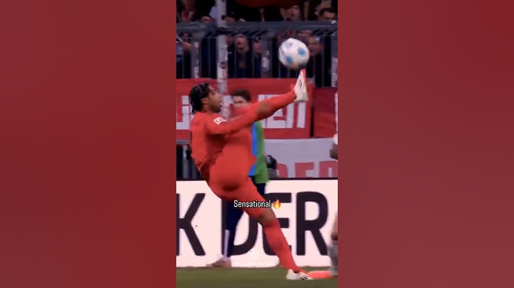 what a sensational touch from serge Gnabry #fcbayernmünchen #michaelolise #sergegnabry