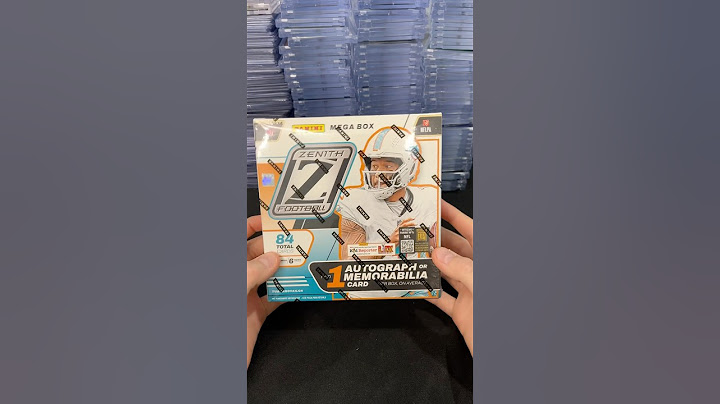 Nice box🔥 Opening a 2024 Zenith Football Mega Box #jesuslovesyou #sportscards #boxopening