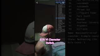 GTA6 LEAKED Character Switch? #gta6 #gtavi