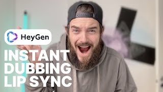 HeyGen translation test, Instant dubbing and lip sync using AI