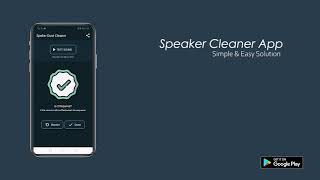 Speaker cleaner App | Fix Speaker Problem screenshot 1
