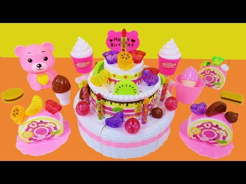 cake toys video