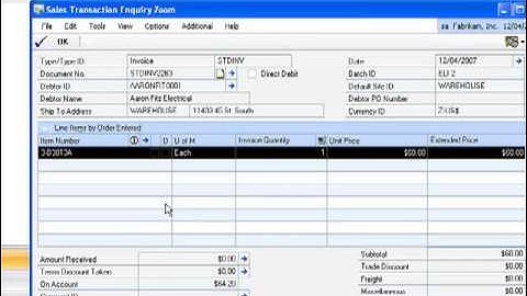 Reconciler for AR and AP for Dynamics GP